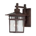 Product Image of Cove Neck 1 Light 12" Outdoor Lantern w/ Clear Seed Glass