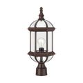 Product Image of Boxwood 1 Light 19" Outdoor Post w/ Clear Beveled Glass