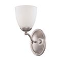 Product Image of Patton 1 Light Vanity Fixture w/ Frosted Glass