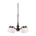 Product Image of Patton 5 Light Chandelier (Arms Down) w/ Frosted Glass