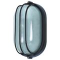 Product Image of 1 Light 10" Oval Cage Bulk Head Die Cast Bulk Head