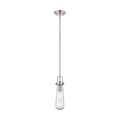 Product Image of Beaker 1 Light Mini Pendant w/ Clear Glass