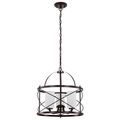 Product Image of Ginger 3 Light Pendant w/ Etched Opal Glass