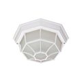 Product Image of 1 Light 12" Ceiling Spider Cage Fixture Die Cast Glass Lens