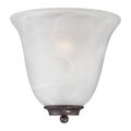 Product Image of Empire 1 Light Wall Sconce Old Bronze w/ Alabaster Glass