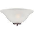 Product Image of Ballerina 1 Light Wall Sconce Mahogany Bronze w/ Frosted Glass