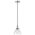 Product Image of Vintage 1 Light Pendant w/ Clear Glass Vintage Lamp Included