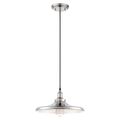 Product Image of Vintage 1 Light Pendant w/ Matching Shade Vintage Lamp Included