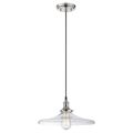 Product Image of Vintage 1 Light Pendant w/ Clear Glass Vintage Lamp Included