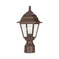 Product Image of Briton 1 Light 14" Post Lantern w/ Clear Glass