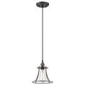 Product Image of Vintage 1 Light Caged Pendant Vintage Lamp Included