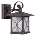 Product Image of Vega 1 light 6.5" Outdoor Wall Fixture w/ Clear Seed Glass
