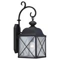 Product Image of Wingate 1 light 8" Outdoor Wall Fixture w/ Clear Seed Glass