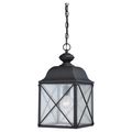 Product Image of Wingate 1 light Outdoor Hanging Fixture w/ Clear Seed Glass