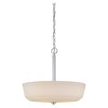Product Image of Willow 4 Light Pendant w/ White Glass