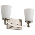 Product Image of Laguna 2 Light Vanity w/ White Glass