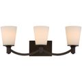 Product Image of Laguna 3 Light Vanity w/ White Glass