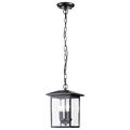 Product Image of Jamesport Collection Outdoor 11 inch Hanging Light Matte Black w/ Clear Glass