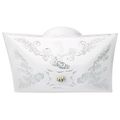 Product Image of 2 Light 12" Ceiling Fixture Square Floral Color retail packaging (Pack of 2)