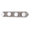 Product Image of 4 Light 24" Vanity Racetrack Style Color retail packaging