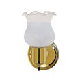 Product Image of 1 Light 5" Vanity w/ Frosted Grape Shade and On/Off Switch Color retail packaging