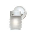Product Image of 1 Light 6" Porch Wall Mason Jar w/ Frosted Glass Color retail packaging (Pack of 2)