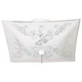 Product Image of 2 Light 12" Ceiling Fixture Square Floral w/ Pull Chain Color retail packaging (Pack of 2)