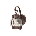 Product Image of 1 Light 11" Wall Lantern Onion Lantern w/ Clear Seed Glass