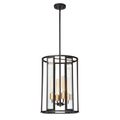 Product Image of Payne 4 Light Foyer Pendant w/ Clear Beveled Glass