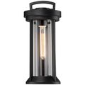 Product Image of Huron 1 Light Small Lantern Aged Bronze Finish w/ Clear Glass