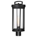 Product Image of Huron 1 Light Post Lantern Aged Bronze Finish w/ Clear Glass