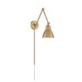 Product Image of Fulton Swing Arm Lamp Burnished Brass w/ Switch