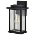 Product Image of Sullivan 1 Light Medium Wall Lantern Matte Black w/ Clear Seeded Glass
