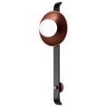 Product Image of Colby 1 Light Wall Sconce Matte Black and Antique Copper Finish