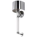 Product Image of Teagon 1 Light Wall Sconce Polished Nickel Finish Metal Shade