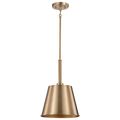 Product Image of Alexis 1 Light Small Pendant Burnished Brass and Gold Finish