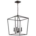 Product Image of Emma 4 Light Large Pendant Dark Bronze Finish
