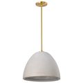 Product Image of Collins 14 Inch Pendant Ceramic w/ Gold Accents