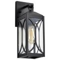 Product Image of Oaklyn 1 Light Small Wall Lantern Matte Black w/ Clear Glass