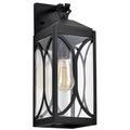 Product Image of Oaklyn 1 Light Medium Wall Lantern Matte Black w/ Clear Glass