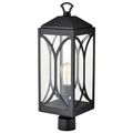Product Image of Oaklyn 1 Light Post Top Matte Black w/ Clear Glass