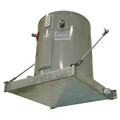 Wall Mounted Suspended Platform (28-1/2" x 28-1/2" Pan x 3" Pan)
