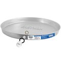 Product Image of 20" ID / 22" OD Water Heater Drain Pan w/ 1" PVC Drain Fitting (Aluminum)