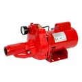Product Image of RJC-75-PREM 115/230V 3/4 HP 16.2 GPM Premium Convertible (Shallow or Deep Well) Jet Pump (Red)