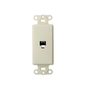 Product Image of Decora Insert, 6p4c, Screw Terminals (Light Almond)