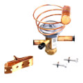 Product Image of Thermal Expansion Valve, 3 Ton, r410a, 3/8" x 3/8" Sweat, 61-102211-08