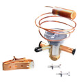 Product Image of 3/8" x 3/8" R410a 2 Ton Thermal Expansion Valve 30" cap, 61-102211-29