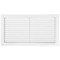 Product Image of 20" x 10" (Wall Opening Size) Extruded Aluminum Return Grille (RH45 Series)