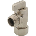Product Image of 1/2" Nom Comp (5/8" OD) x 1/2" NPSM Angle Supply Stop, Lead Free (Chrome Plated)