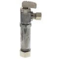 Product Image of 1/2" Nom Comp. (5/8" OD) x 3/8" OD Compression Angle Finishing Valve w/ 2-1/2" Ext., Lead Free (Chrome)